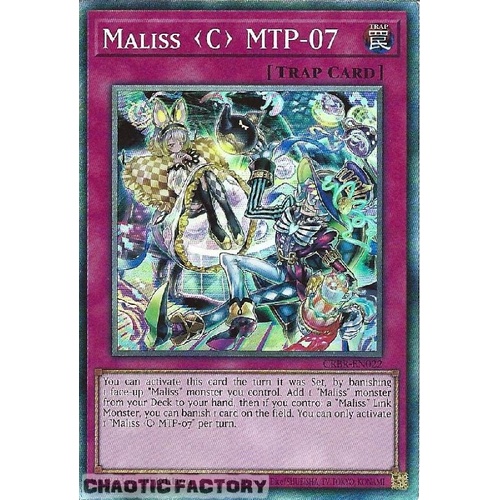CRBR-EN022 Maliss C MTP-07 Collector's Rare 1st Edition NM