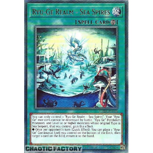 CRBR-EN038 Ryu-Ge Realms - Sea Spires Rare 1st Edition NM