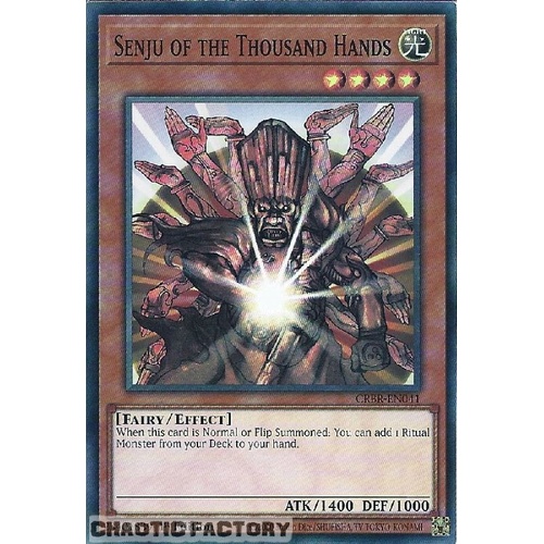 CRBR-EN041 Senju of the Thousand Hands Super Rare 1st Edition NM