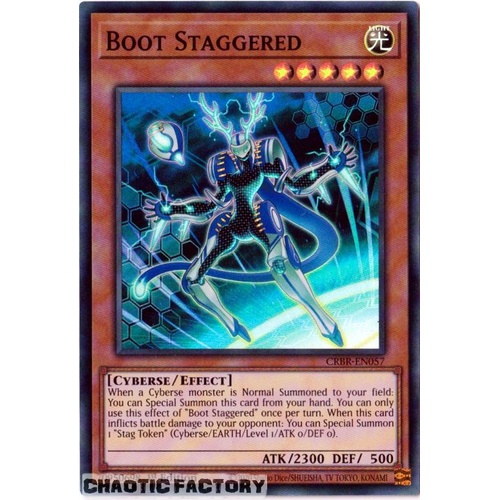 CRBR-EN057 Boot Staggered Super Rare 1st Edition NM