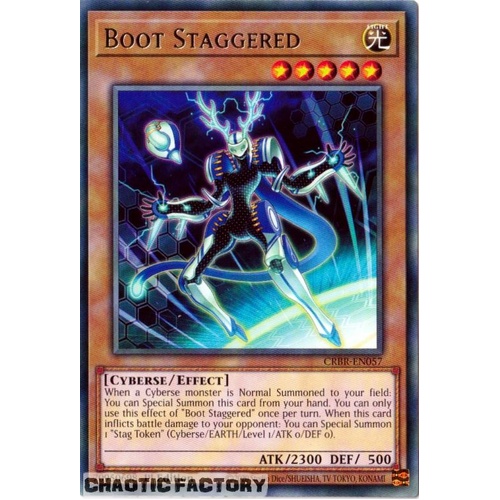 CRBR-EN057 Boot Staggered Rare 1st Edition NM