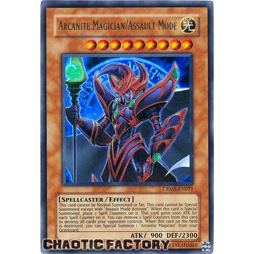 CRMS-EN021 Arcanite Magician/Assault Mode Ultra Rare Unlimited Edition NM