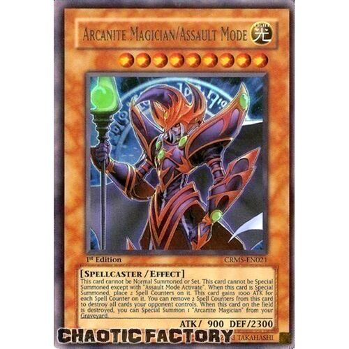 CRMS-EN021 Arcanite Magician/Assault Mode Ultra Rare 1st Edition NM