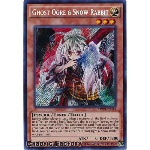 Ghost Ogre & Snow Rabbit - CROS-EN033 - Secret Rare 1st Edition