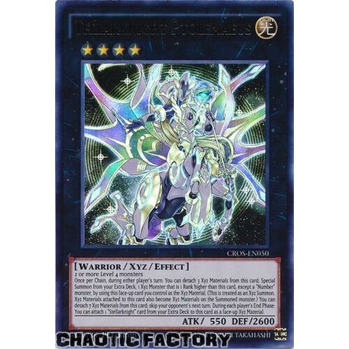 Tellarknight Ptolemaeus - CROS-EN050 - Ultra Rare 1st Edition NM