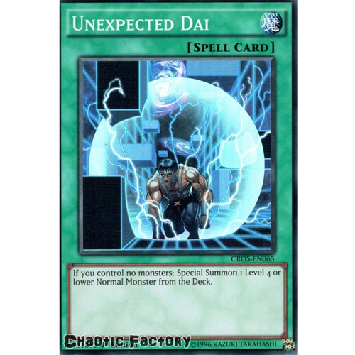 Unexpected Dai - CROS-EN065 - Super Rare 1st Edition NM