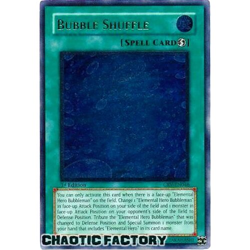 Ultimate Rare - Bubble Shuffle - CRV-EN046 1st Edition  LP