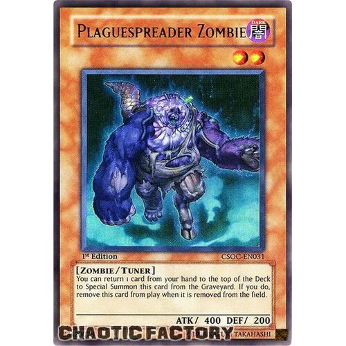 CSOC-EN031 Plaguespreader Zombie Ultra Rare UNLIMITED Edition NM