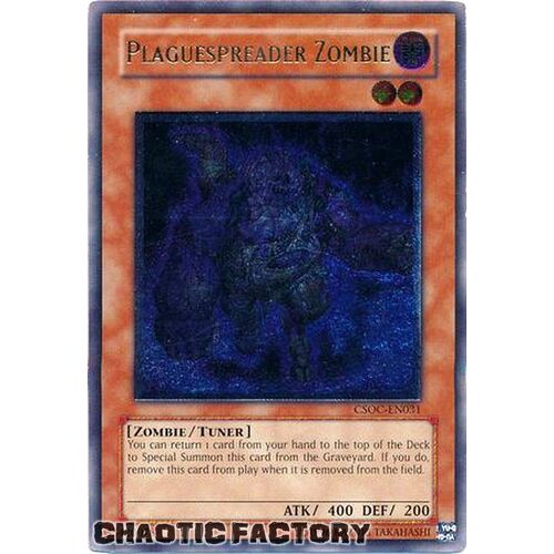 ULTIMATE RARE CSOC-EN031 Plaguespreader Zombie Unlimited Edition NM