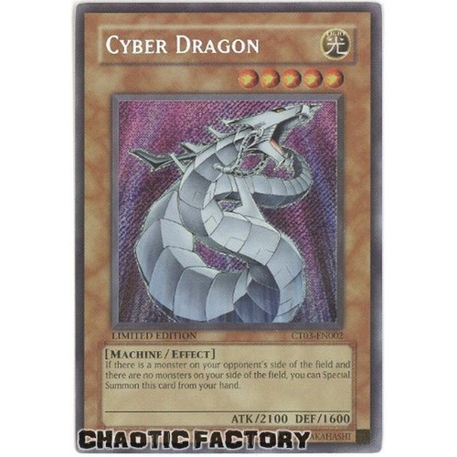 Cyber Dragon - CT03-EN002 - Secret Rare NM