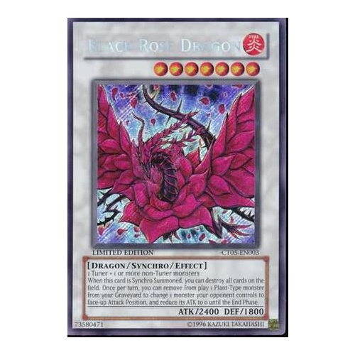 Black Rose Dragon - CT05-EN003 - Secret Rare NM