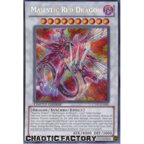 Majestic Red Dragon - CT07-EN001 - Secret Rare NM
