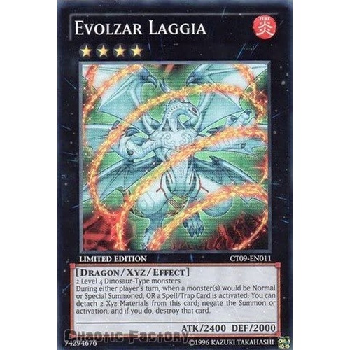CT09-EN011 Evolzar Laggia Super Rare Limited Edition NM