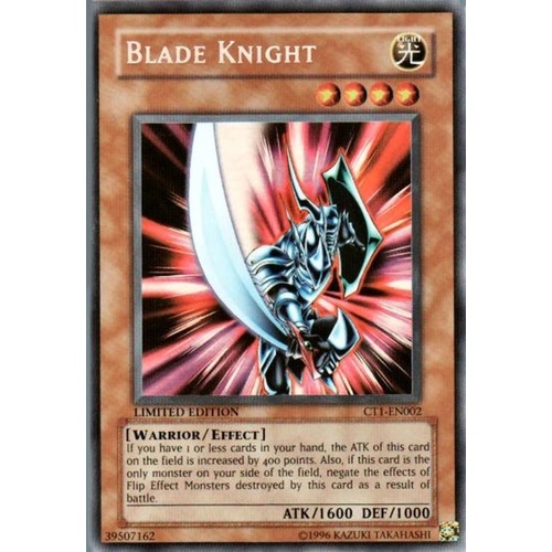 Yugioh Blade Knight - CT1-EN002 - Secret Rare NM