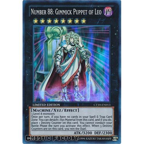 Number 88: Gimmick Puppet of Leo - CT10-EN013 - Super Rare NM