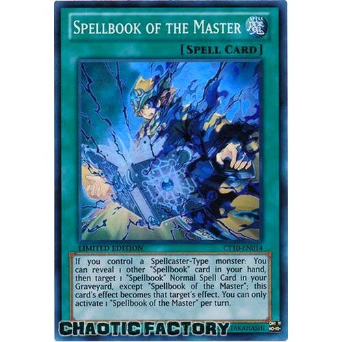 US PRINT Spellbook of the Master - CT10-EN014 - Super Rare