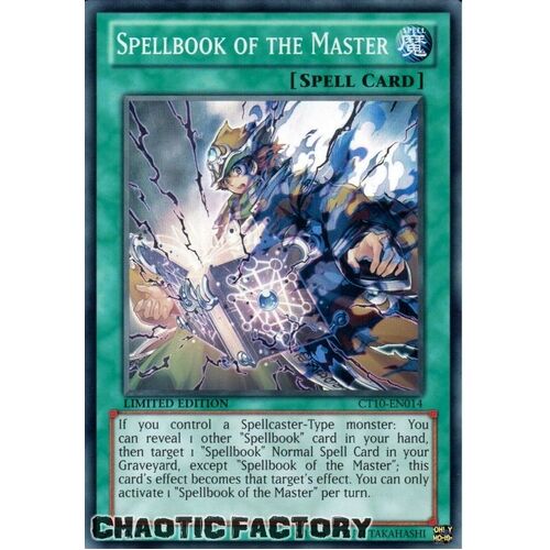 Spellbook of the Master - CT10-EN014 - Super Rare