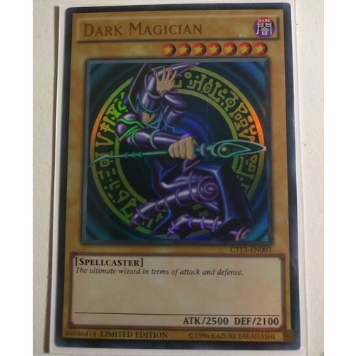 Dark Magician CT13-EN003 Ultra Rare NM Original Art *Yugi Muto*