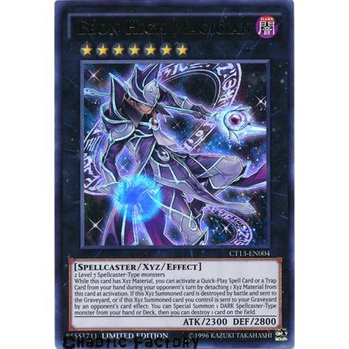 Ebon High Magician - CT13-EN004 - Ultra Rare Limited Edition