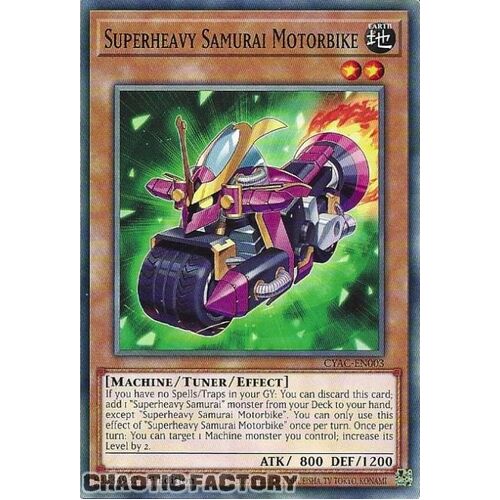 CYAC-EN003 Superheavy Samurai Motorbike Common 1st Edition NM