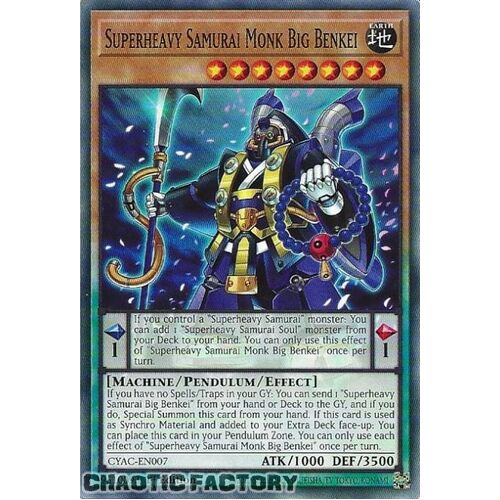 CYAC-EN007 Superheavy Samurai Monk Big Benkei Common 1st Edition NM
