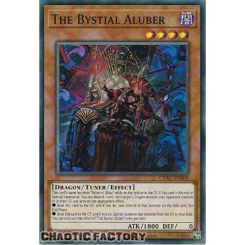 CYAC-EN008 The Bystial Aluber Super Rare 1st Edition NM