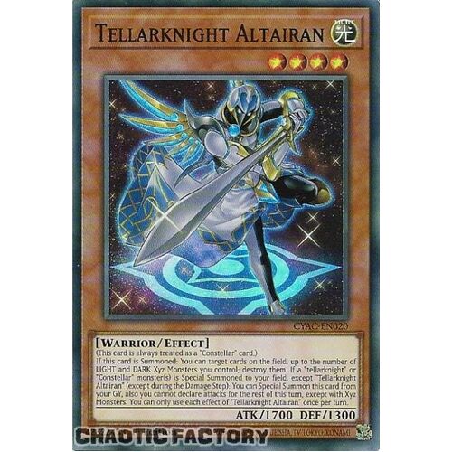 CYAC-EN020 Tellarknight Altairan Super Rare 1st Edition NM