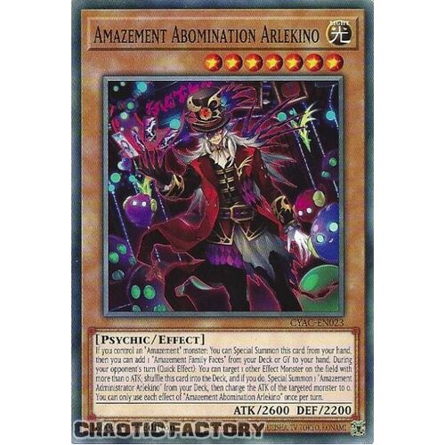 CYAC-EN023 Amazement Abomination Arlekino Common 1st Edition NM