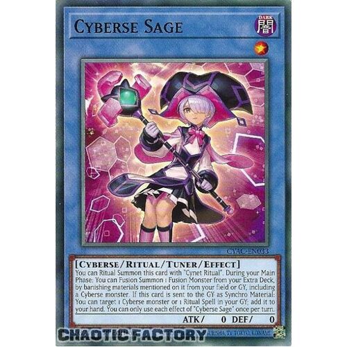 CYAC-EN033 Cyberse Sage Common 1st Edition NM