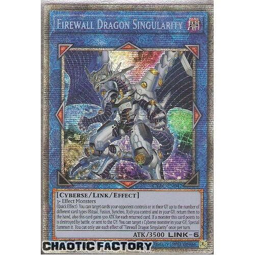 STARLIGHT RARE CYAC-EN047 Firewall Dragon Singularity 1st Edition NM