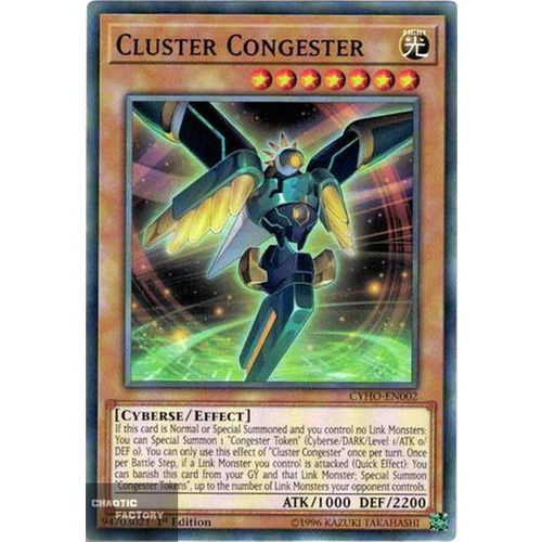 Yugioh - CYHO-EN002 - Cluster Congester Common 1st Edition NM