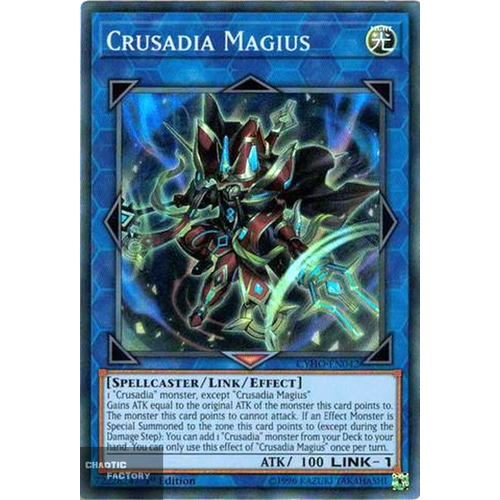 CYHO-EN042 - Crusadia Magius Super Rare 1st Edition NM