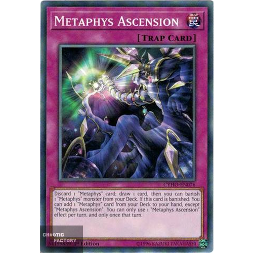 Yugioh - CYHO-EN076 - Metaphys Ascension Common 1st Edition NM