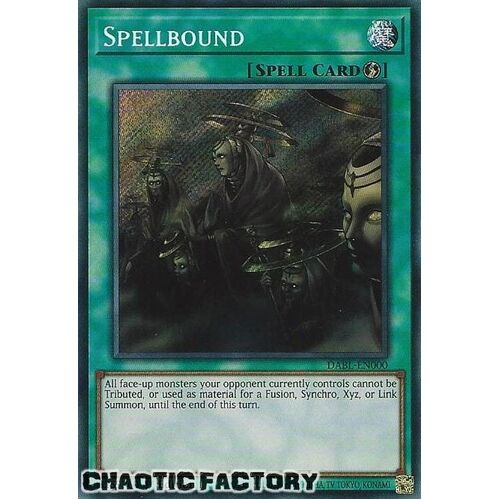 DABL-EN000 Spellbound Secret Rare 1st Edition NM