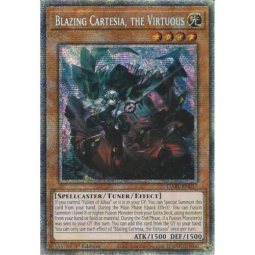 Starlight Rare DABL-EN011 Blazing Cartesia, the Virtuous 1st Edition NM