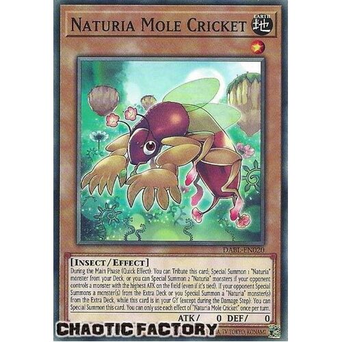 DABL-EN020 Naturia Mole Cricket Common 1st Edition NM