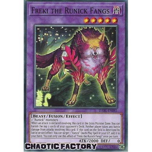 DABL-EN041 Freki the Runick Fangs Common 1st Edition NM