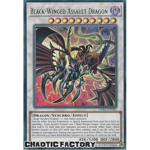 DABL-EN042 Black-Winged Assault Dragon Ultra Rare 1st Edition NM