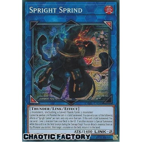 DABL-EN048 Spright Sprind Secret Rare 1st Edition NM