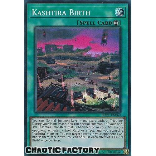 DABL-EN060 Kashtira Birth Super Rare 1st Edition NM