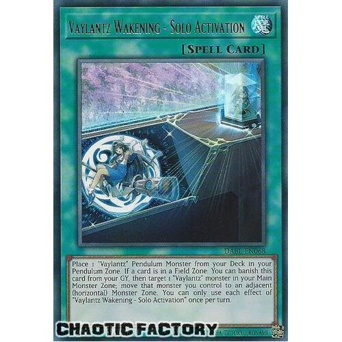 DABL-EN068 Vaylantz Wakening - Solo Activation Ultra Rare 1st Edition NM