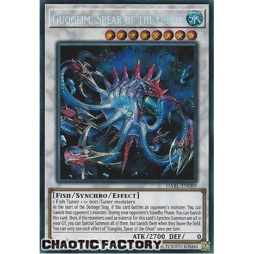 DABL-EN089 Guoglim, Spear of the Ghoti Secret Rare 1st Edition NM