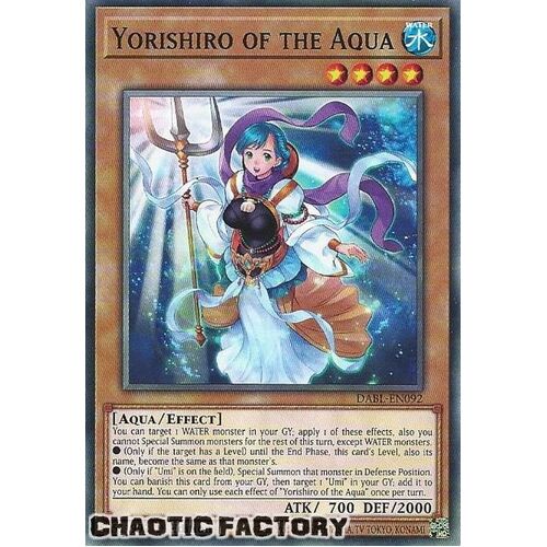 DABL-EN092 Yorishiro of the Aqua Common 1st Edition NM