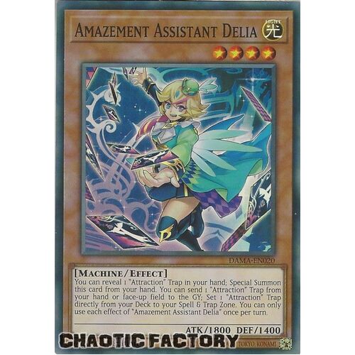 DAMA-EN020 Amazement Assistant Delia Super Rare 1st Edition NM