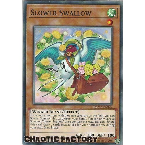 DAMA-EN029 Slower Swallow Common 1st Edition NM