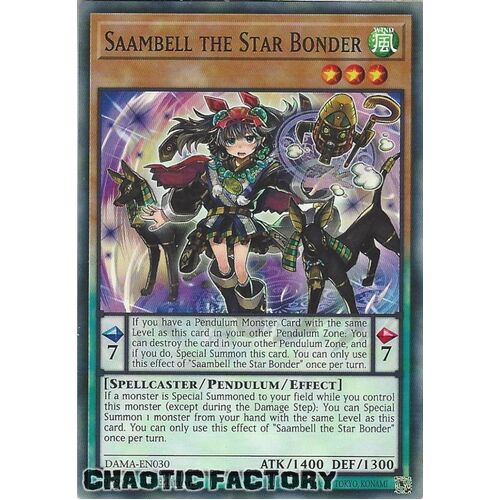 DAMA-EN030 Saambell the Star Bonder Common 1st Edition NM
