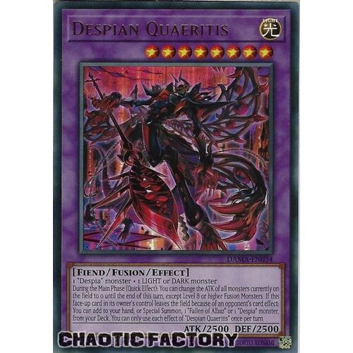 DAMA-EN034 Despian Quaeritis Ultra Rare 1st Edition NM