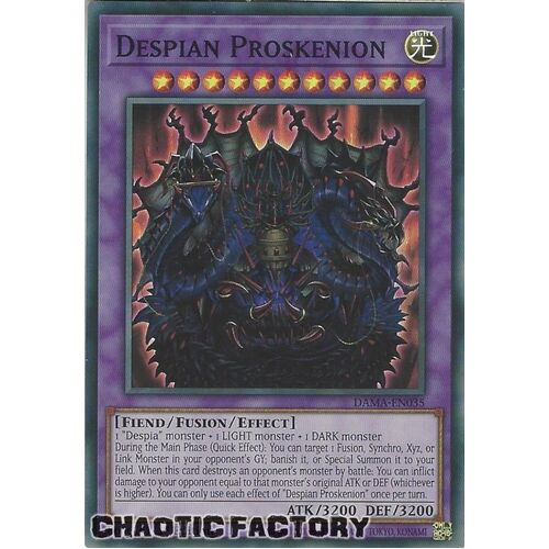 DAMA-EN035 Despian Proskenion Super Rare 1st Edition NM