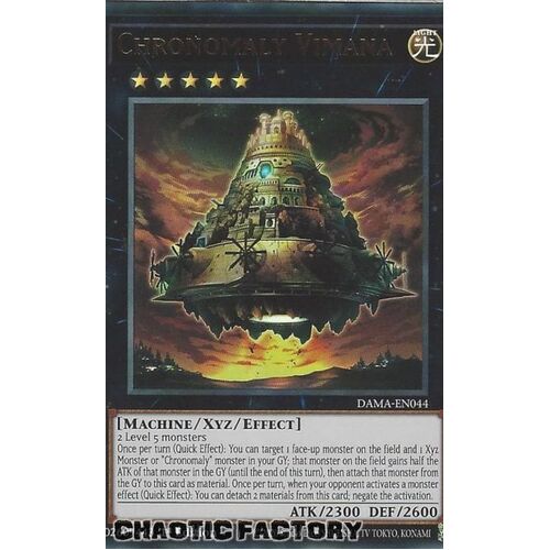 DAMA-EN044 Chronomaly Vimana Ultra Rare 1st Edition NM