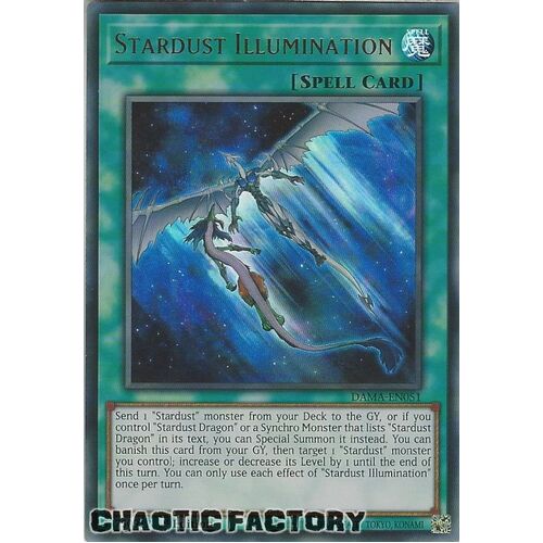 DAMA-EN051 Stardust Illumination Ultra Rare 1st Edition NM